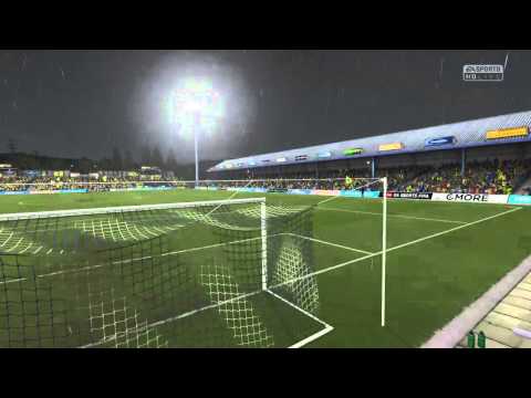 Falkenbergs FF vs Djurgårdens IF - 0-3 - Allsvenskan (Fifa 16, Career Mode)