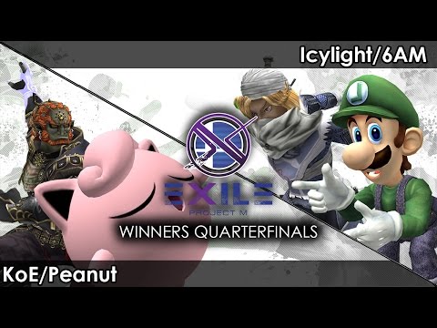 Project M: KoE/Peanut V Icylight/6AM  - Exile 85 Tournament SSBPM