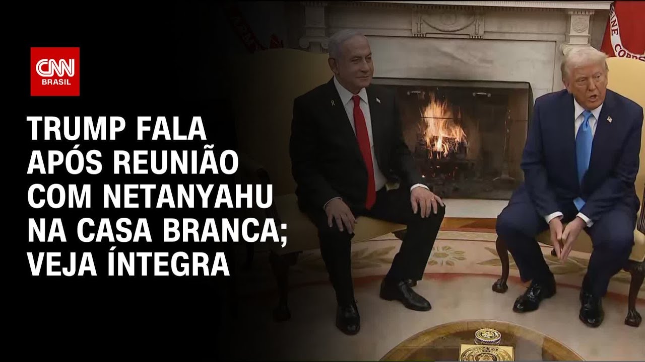 Trump fala após reunião com Netanyahu na Casa Branca; Veja íntegra | CNN PRIME TIME