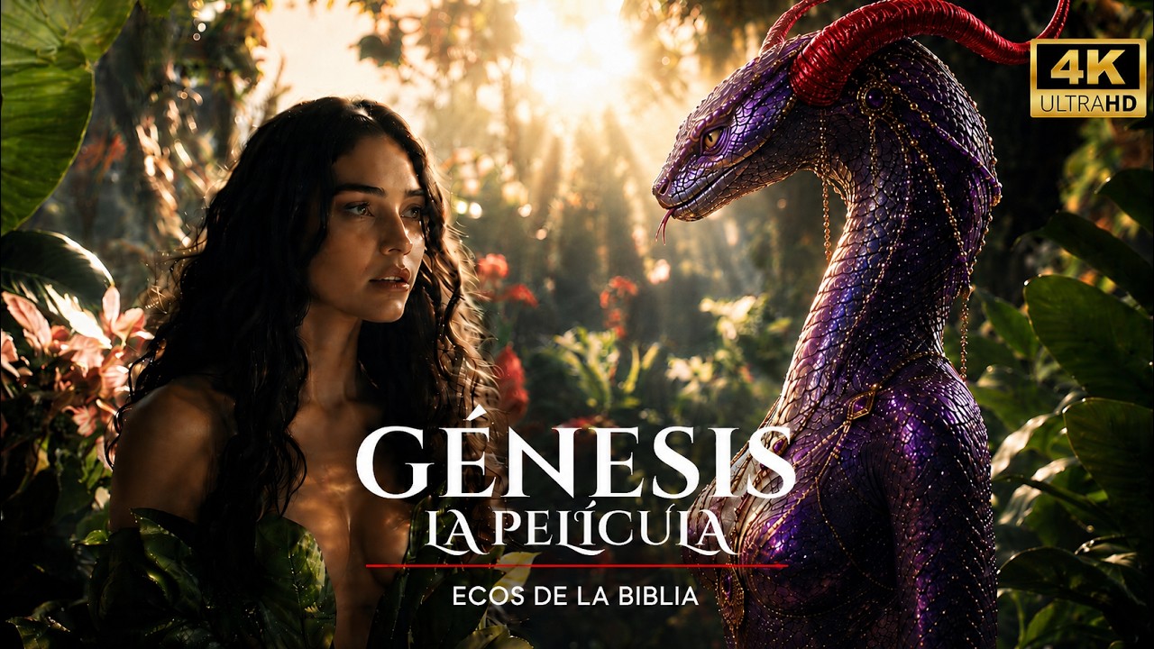 Miniatura HD: EL LIBRO DEL GÉNESIS (2026) | Película Completa | La Creación, Adán y Eva y Noé