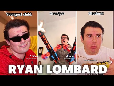 Ryan HD Lombard’s Funniest School & Family Skits Compilation | Top Ryan Lombard TikTok Comedy Videos
