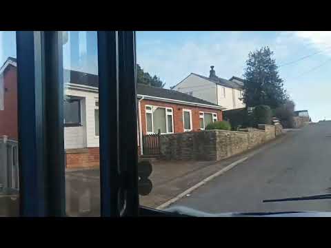 🇬🇧 TIMELAPSE | Stagecoach West (Lydney) bus 755: Bus Station ➔ Primrose Hill ➔ Bus Station