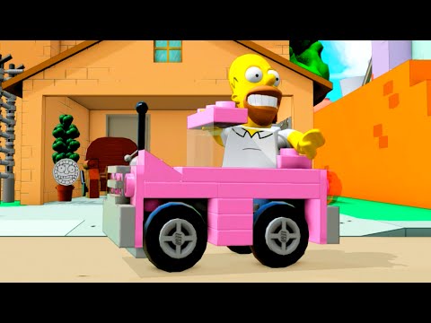 LEGO Dimensions Prologue & Build Homer's Pink Car (The Simpsons Level Pack)