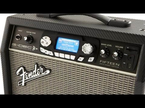 Fender G-Dec 3 - 15 Modelling amp demo and review - So many features...