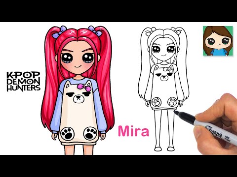 How to Draw Mira | KPop Demon Hunters