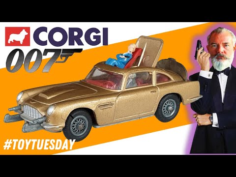 The Greatest TV & Film Toy Ever ! The James Bond's Goldfinger Aston Martin DB5 By Corgi