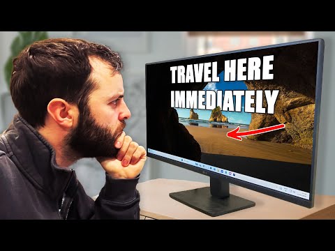 The next windows background that appears, I travel to.