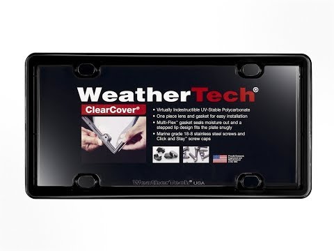 WeatherTech License Plate Cover Review