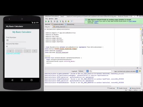 Membuat Kalkulator Menggunakan Android Studio – Nadia Yelly Y