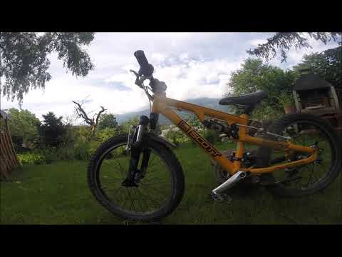 Where the trail begins   -kids mountainbike edit-