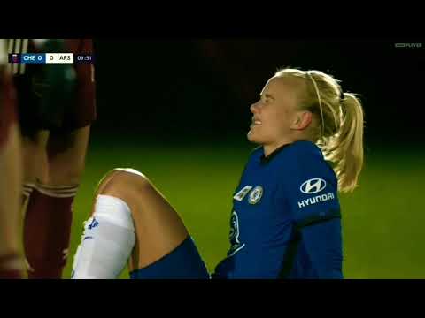 Pernille Harder - Wonderfull 2 Half Time and 2 Goals (Chelsea Women's vs. Arsenal (10.02.2020)