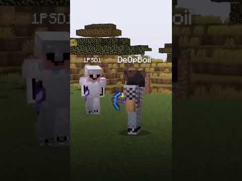 Flixsu - Undeafted!! Player in Minecraft | #shorts #viral #ytshorts