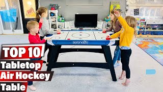10 Must-Have Tabletop Air Hockey Tables for Family Fun