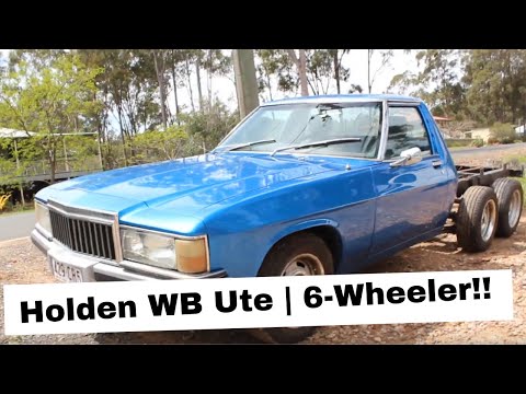 Hilltop Workshop |  Holden WB 6-Wheeler Ute!