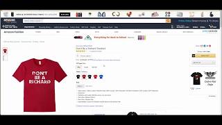 Merch by Amazon Example & Earnings: My Shirt Exposed