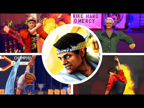 Cobra Kai: The Karate Kid Saga Continues - All Bosses + All Endings