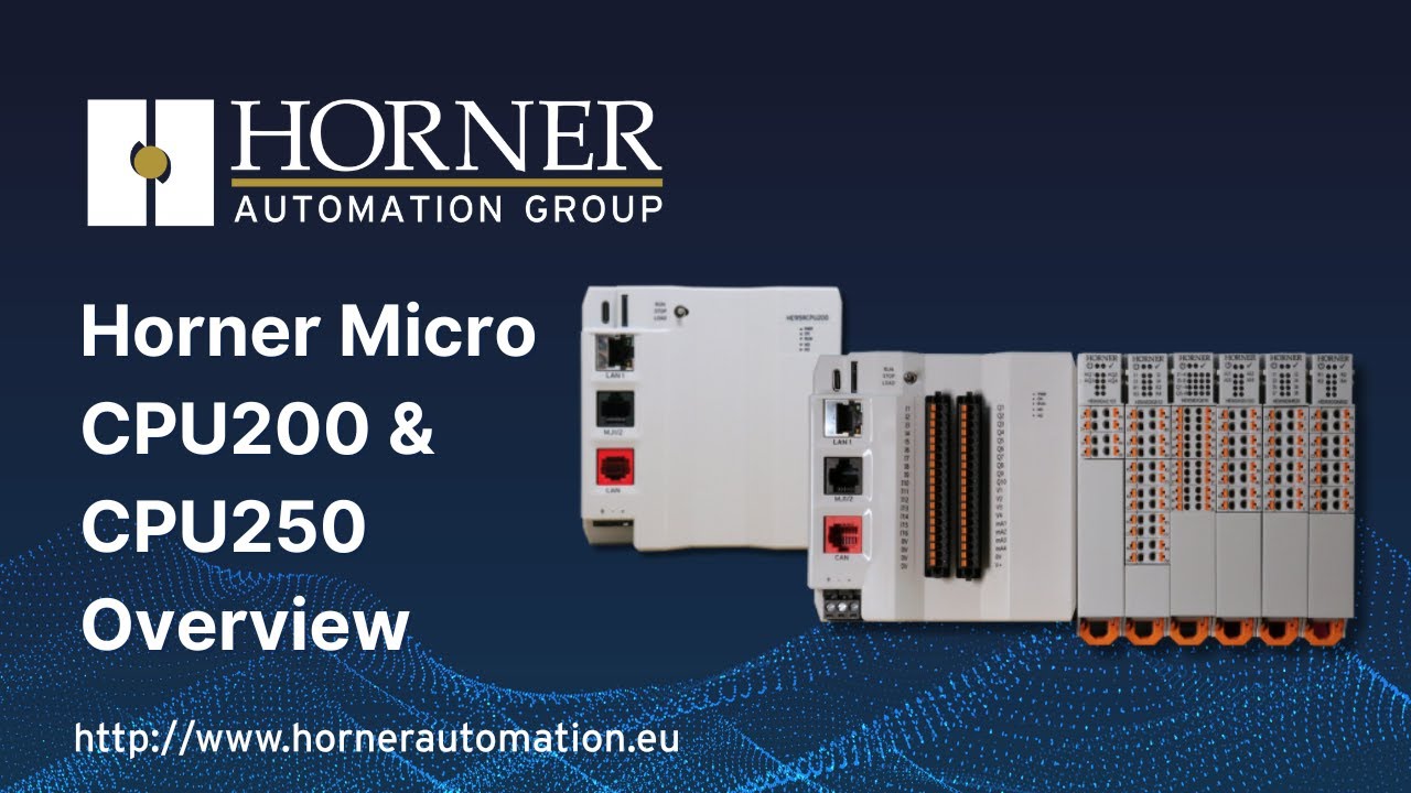 Horner Micro CPU200 and CPU250 Overview