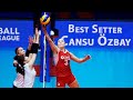 Amazing Cansu Özbay  | Left Handed Setter | Best Sets and Spikes | Highlights | VNL 2019 | HD |