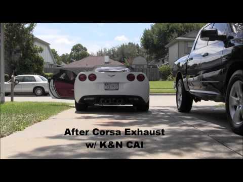 08' Corvette Exhaust - Corsa Axle Back & Xpipe