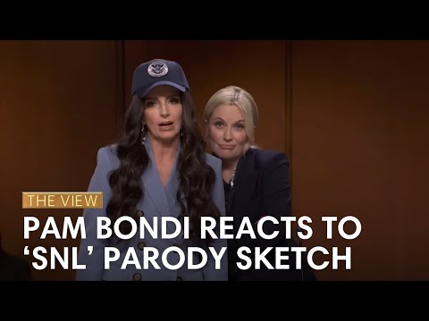 Pam Bondi Reacts To ‘SNL’ Parody Sketch | The View