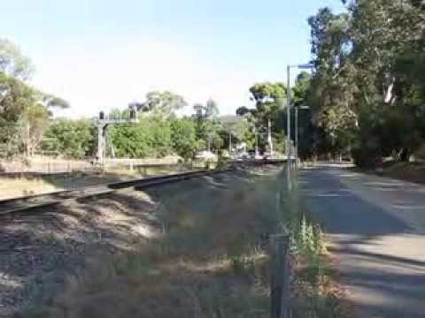 NR72 Leads 7MA8 The Overland through Mitcham Station