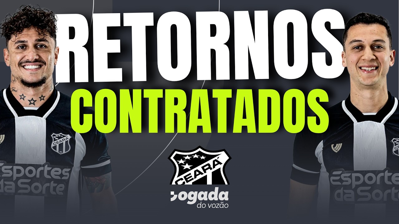 Imagem da notícia Últimas notícias do Ceará: contratações, regularização e retornos para Daniel Paulista