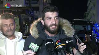 ΜΕ ΤΡΑΚΤΕΡ Η ΑΠΕΡΓΙΑΚΗ ΣΥΓΚΕΝΤΡΩΣΗ ΣΤΗΝ ΠΛΑΤΕΙΑ ΕΛΕΥΘΕΡΙΑΣ ΣΤΟΝ ΒΟΛΟ 17 12 2025