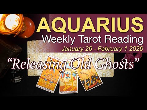 AQUARIUS Weekly Tarot ‘A FRESH PERSPECTIVE CHANGES EVERYTHING!’ January 26 - February 1 2026 ✨
