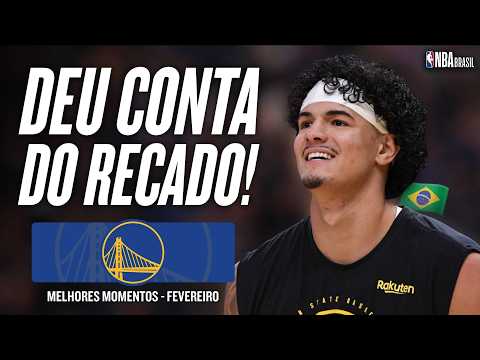 GUI SANTOS 🇧🇷 emplaca sua melhor sequência na NBA - MELHORES MOMENTOS fev/2026