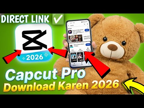 How To Download Capcut Editing App| Capcut kaise download karen 2026| play Store se Capcut install ?