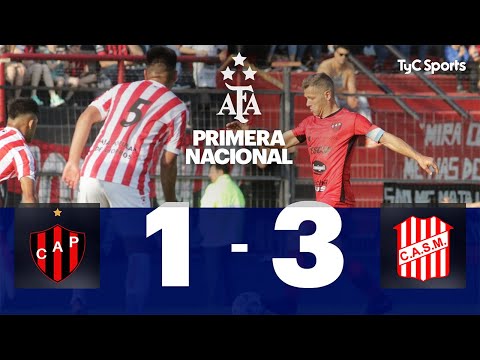 Patronato 1-3 San Martín (T) | Primera Nacional | Fecha 34 (Zona A)