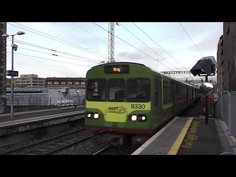 Irish Rail 8300 Class Dart Trains - Grand Canal Dock, Dublin