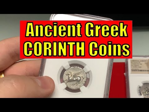 CORINTH Ancient Greek Silver Pegasus Athena Greece Coins and Types GUIDE #trustedcoins