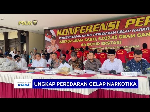OLRESTA BARELANG UNGKAP PEREDARAN DAN PEMUSNAHAN NARKOTIKA