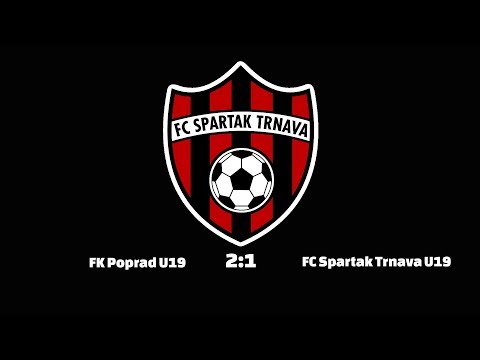 U19 FC Spartak Trnava vs FK Poprad