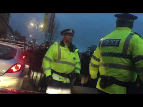 Manchester UNITED vs SAINT ETIENNE FANS