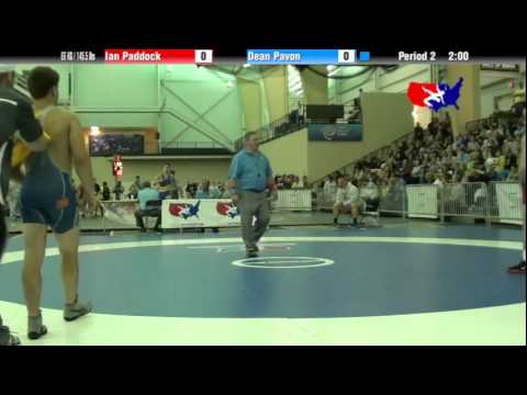 University Nat`ls FS  66 KG / 145.5 lbs: Ian Paddock vs. Dean Pavon