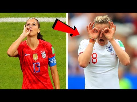 Crazy Goal Celebrations in WOMEN's Football