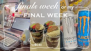 exam week 📓 | caffeine overdose, 7 exams, 8h study days, no sleep, cramming