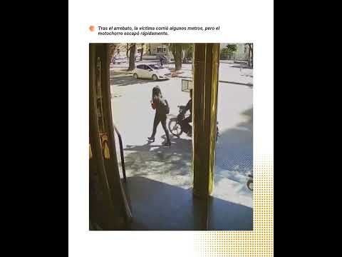 🚨 Un violento arrebato sacudió la tranquilidad de bulevar Gálvez en Santa Fe: una joven fue…