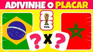 ADIVINHE O PLACAR DOS JOGOS DA COPA⚽🔥| COPA DO MUNDO 2026 | FUTEBOL QUIZ