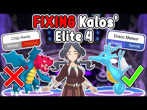 Fixing Kalos' Elite 4