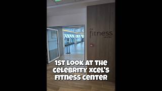 Get in a workout at Celebrity Xcel's Fitness Gym #cruisesplustravel #celebritycruises #cruisetour