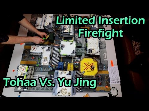 Infinity the Game - Limited Insertion - Firefight - Tohaa Vs  Yu Jing