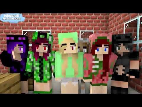 MONSTER SCHOOL BREWING HUMAN GIRL FUNNY MINECRAFT ANIMATIONS