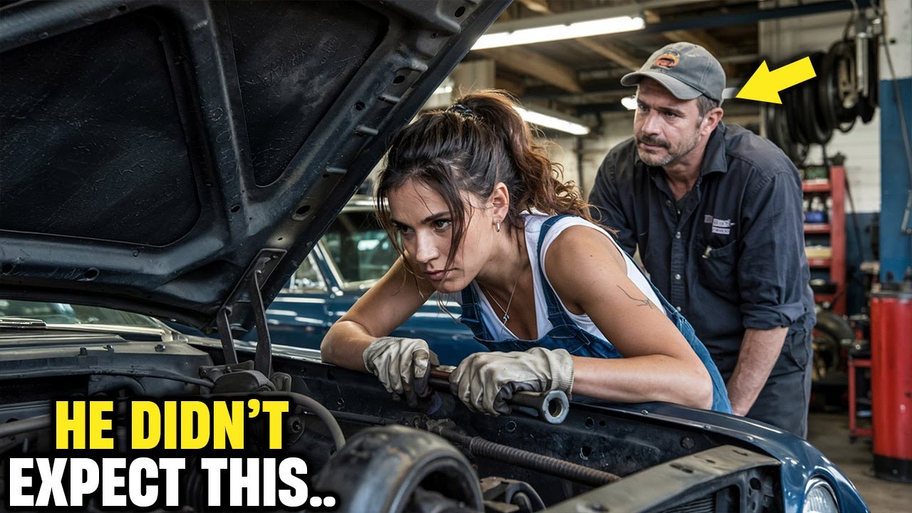 CEO Goes Undercover in a Busy Garage, Spots a Mechanic Struggling to Replace Hazardous Tools