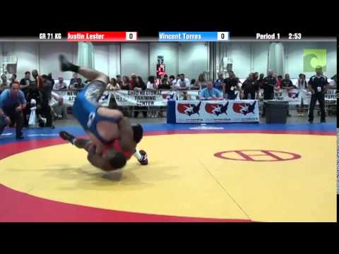 Greco GR 71 KG - Justin Lester vs. Vincent Torres