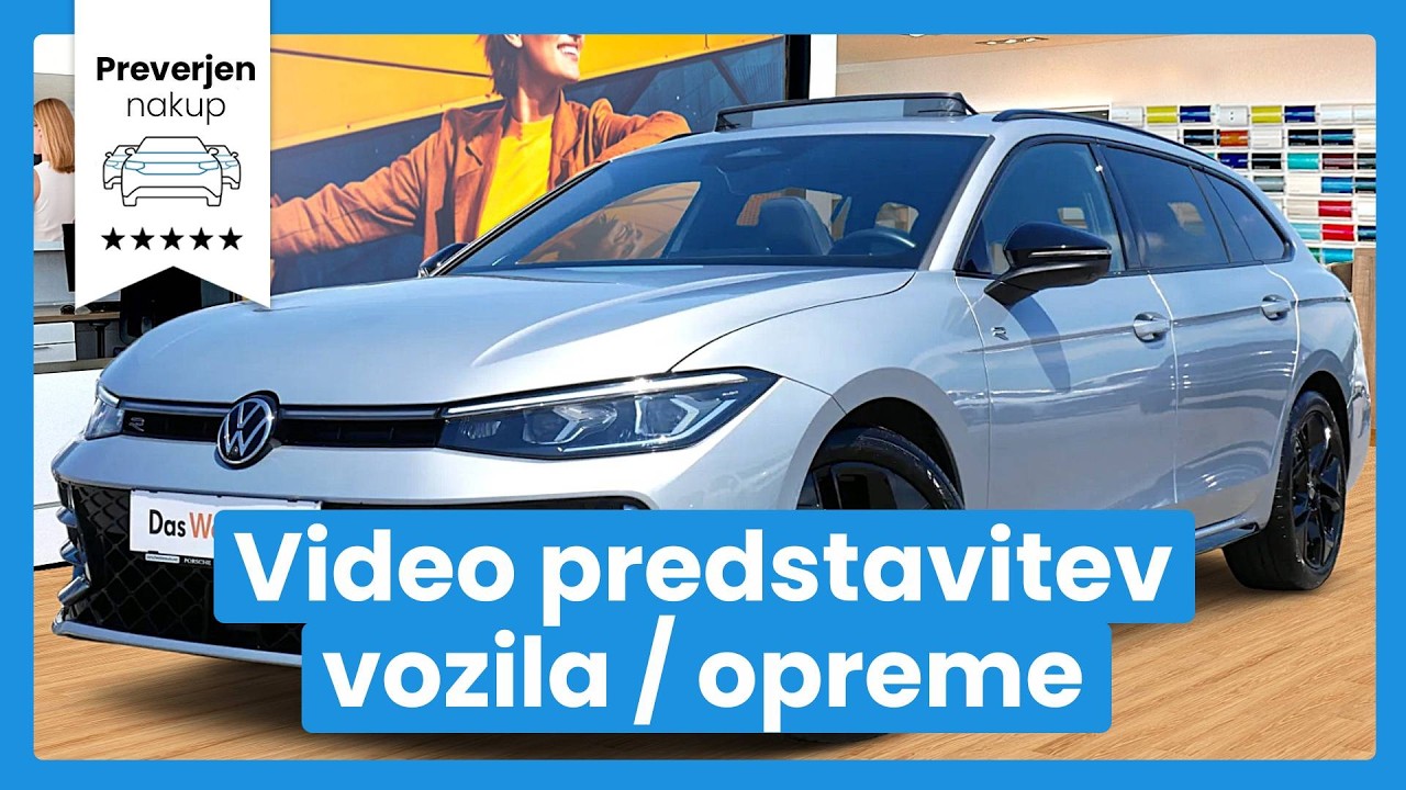 Volkswagen Passat Variant 2.0 TDI R-Line DSG - PANORAMA - SLOVENSKO VOZILO
