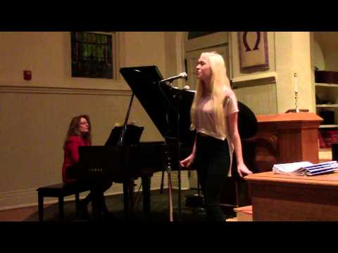 Crosbie Atamaniuk piano recytal 2013 singing Mariah Carey "Higher"
