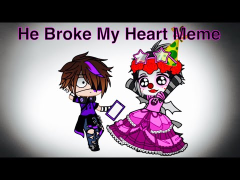 He Broke My Heart / Meme / Micheal Afton & Ennard / FNAF